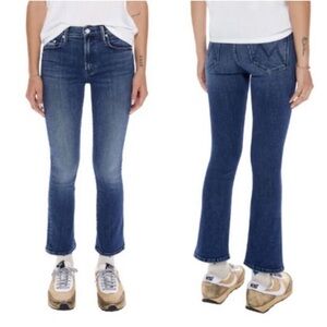 Mother Women’s The Insider Ankle Manana Mi Amour Bootcut Denim Blue Jean 29 NWOT